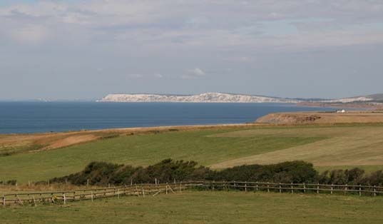 View towards the Needles