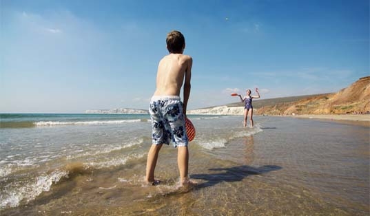 Compton Bay, image courtesy of Visit Isle of Wight